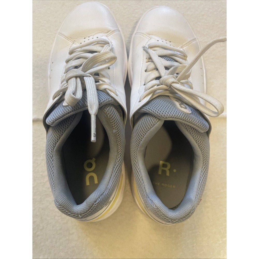 On Cloud THE ROGER Advantage Tennis Shoe Women Size US 8.5‎ White Sneaker - Picture 6 of 8